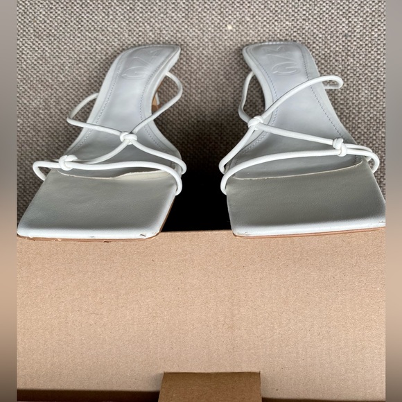 SOLD! MANGO knots heel sandals - Picture 9 of 11